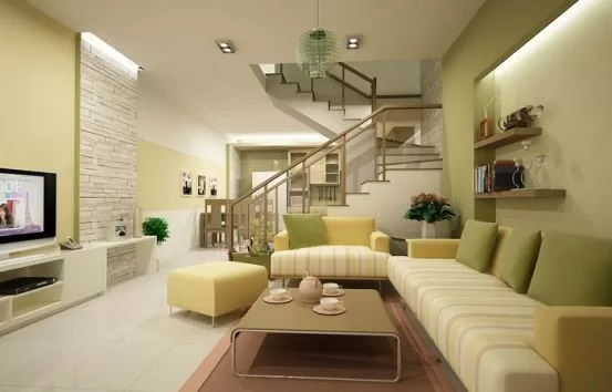 Mẫu thiết kế phòng khách đẹp với không gian nhỏ hẹp