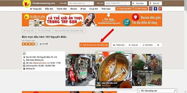 Top 5 trang web về ẩm thực nổi tiếng nhất Việt Nam