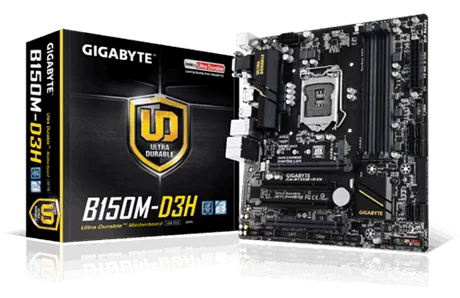 Top 10 mẫu mainboard Ultra Durable tốt nhất sử dụng chipset Intel B150