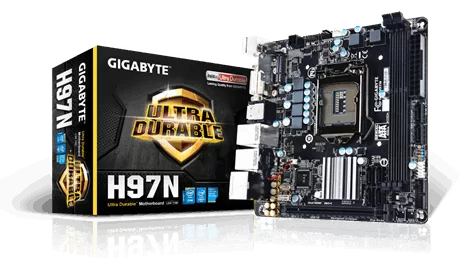 Top 10 mẫu mainboard Ultra Durable tốt nhất sử dụng chipset Intel H97