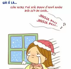 Top 10 câu nói siêu hài hước của bầy FA mùa noel