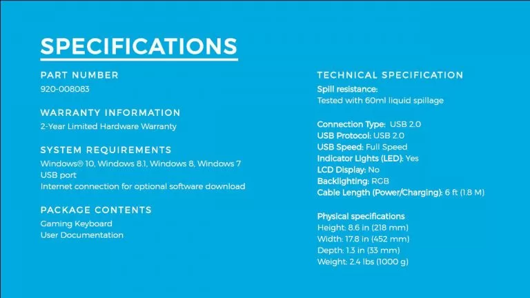 Top 5 bàn phím Gaming Logitech giá rẻ tốt nhất hiện nay