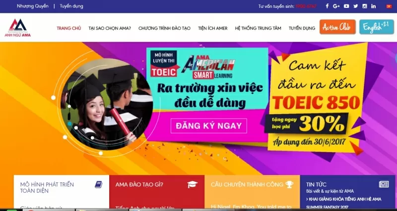 Top 10 trung tâm tiếng anh cho trẻ em có chất lượng tốt nhất tại Cần Thơ