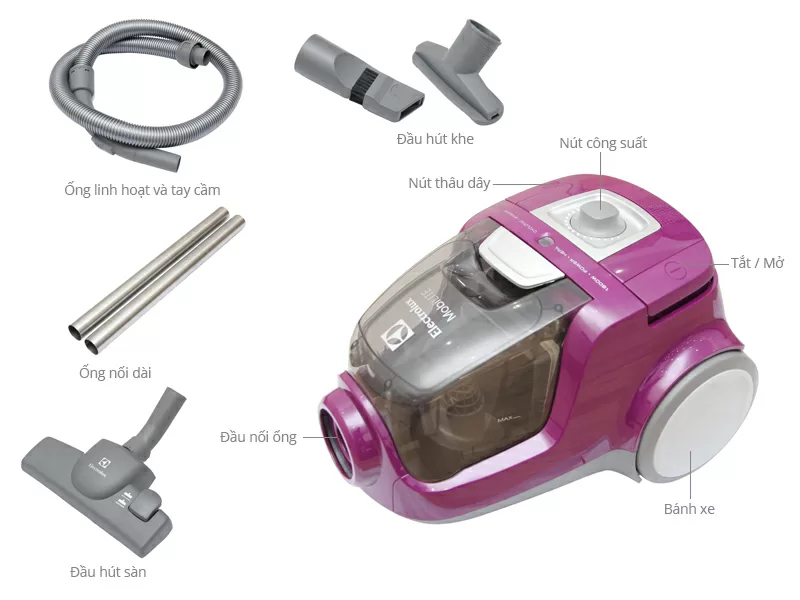 Top 5 máy hút bụi gia đình chất lượng tốt và giá rẻ nhất hiện nay