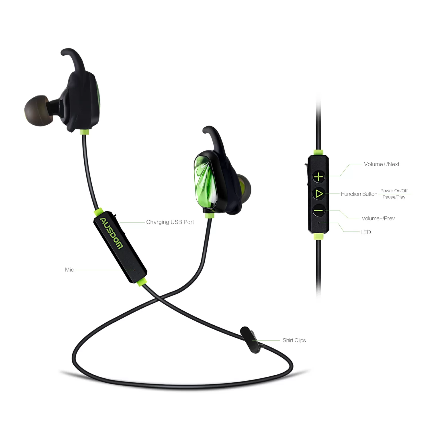 TOP 4 mẫu tai nghe In Ear tốt nhất của hãng Ausdom