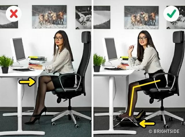 Top 5 tư thế ngồi khi làm việc phù hợp nhất dành cho dân văn phòng