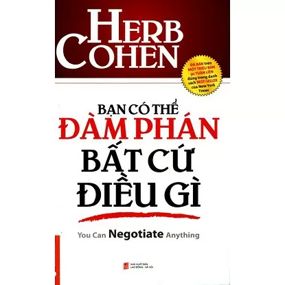 Top 6 tựa sách hay về đàm phán kinh doanh được nhiều người mua nhất hiện nay