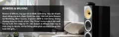Top 6 bộ loa được đánh giá tốt nhất của hãng Bowers & Wilkins
