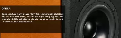 Top 5 bộ loa được đánh giá tốt nhất của hãng Opera