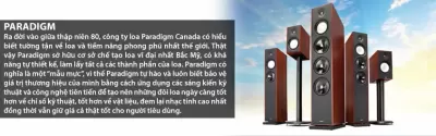 Top 6 bộ loa được đánh giá tốt nhất của hãng Paradigm