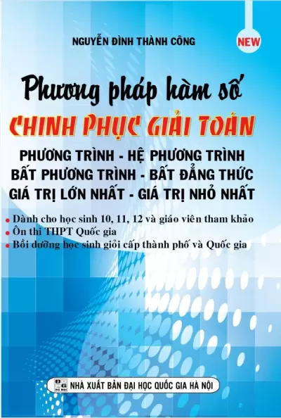 Top 6 tựa sách hay về toán hệ phương trình được nhiều người mua nhất hiện nay