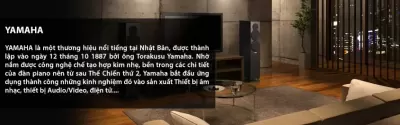 Top 6 bộ loa được đánh giá tốt nhất của hãng Yamaha