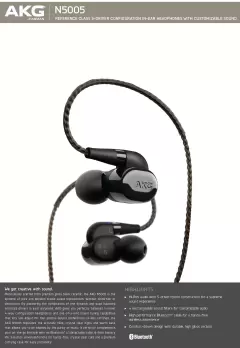 Top 6 tai nghe in ear đánh giá có âm thanh hay nhất của AKG