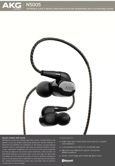 Top 6 tai nghe in ear đánh giá có âm thanh hay nhất của AKG