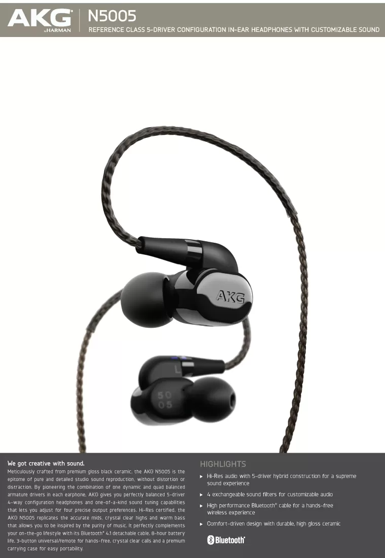 Top 6 tai nghe in ear đánh giá có âm thanh hay nhất của AKG