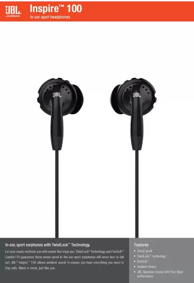 Top 6 tai nghe in ear đánh giá có âm thanh hay nhất của JBL