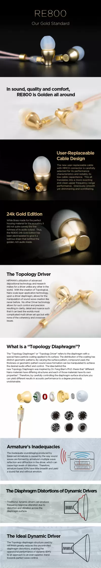 Top 5 tai nghe in ear đánh giá có âm thanh hay nhất của HifiMan