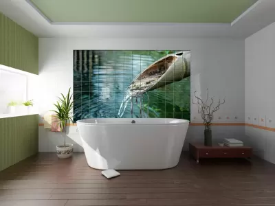 Top 6 cách trang trí tường phòng tắm giúp không gian thêm rộng rãi