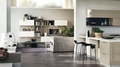 Top 6 ý tưởng chia tách nhà bếp với phòng khách