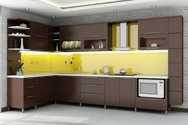 Top 5 ý tưởng dùng kính cường lực để trang trí phòng bếp