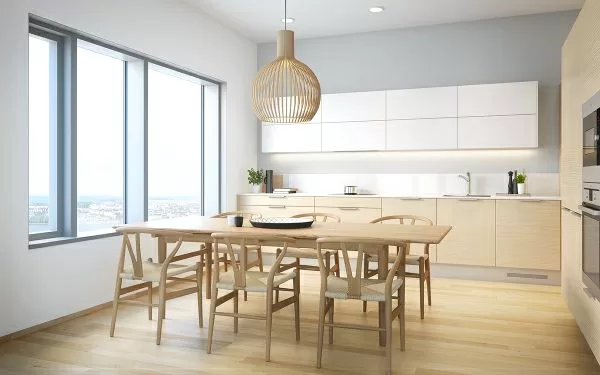 Top 6 cách khắc phục được nhược điểm phòng ăn diện tích chật hẹp