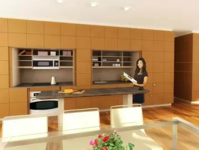 Top 6 ý tưởng thiết kế tủ bếp đa năng dành cho nhà nhỏ
