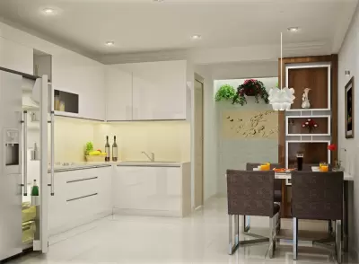 Top 6 cách bài trí nội thất phòng bếp thêm dài và thông thoáng hơn