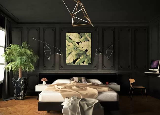 Top 6 ý tưởng trang trí nội thất nhà với màu đen huyền bí
