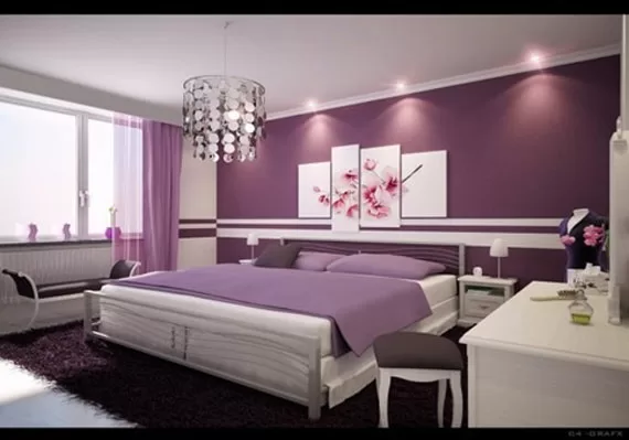 Top 6 ý tưởng sử dụng màu tím trong thiết kế nội thất nhà tuyệt đẹp