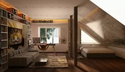 Top 6 cách biến tầng áp mái thành căn phòng trong mơ
