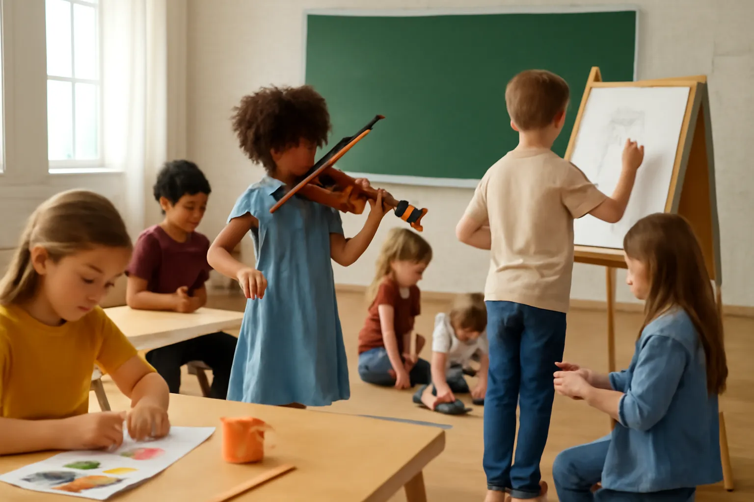 7 chương trình phát triển năng khiếu cho trẻ em: từ âm nhạc đến kỹ năng sống